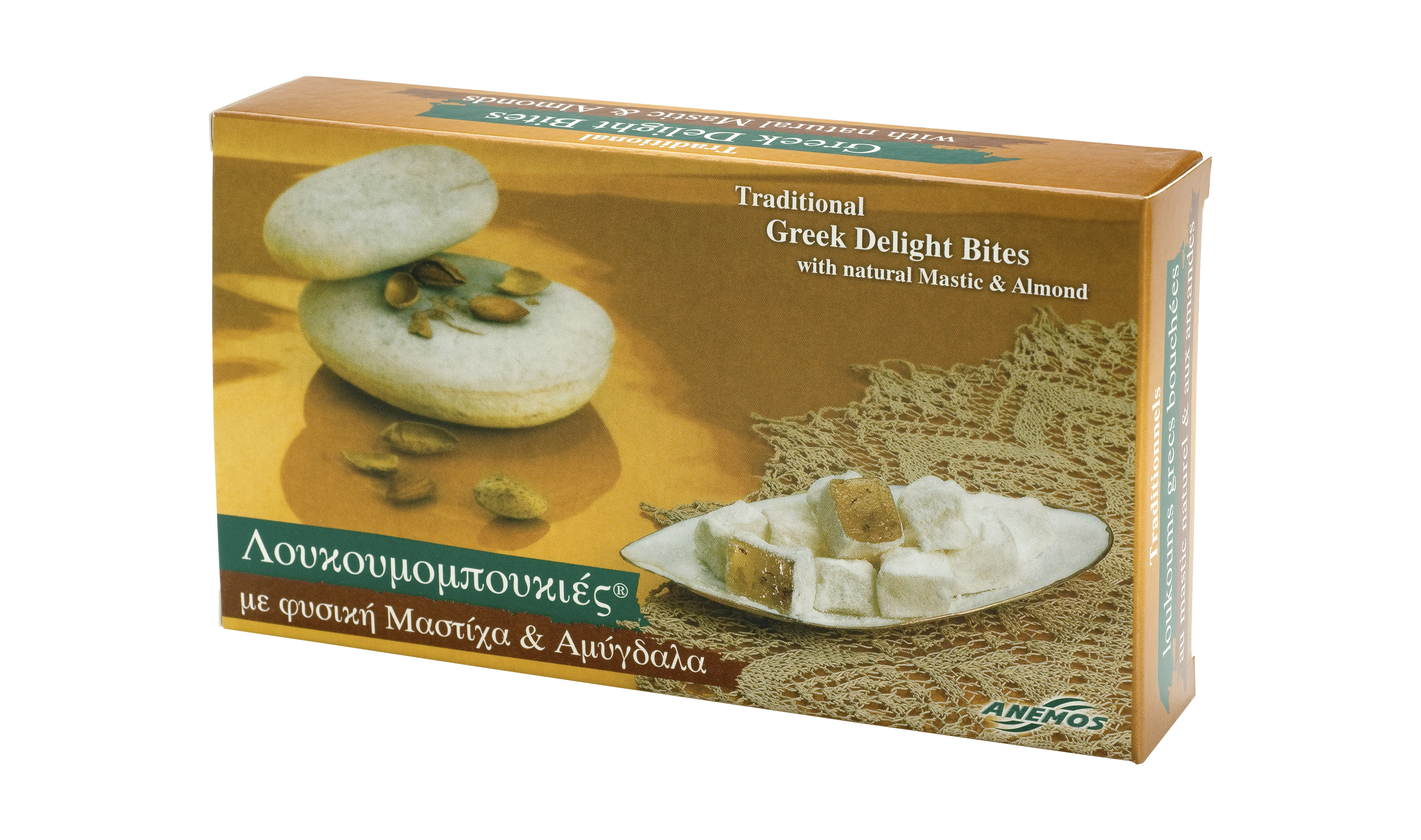 Greek Delight with natural mastic and almonds 200g